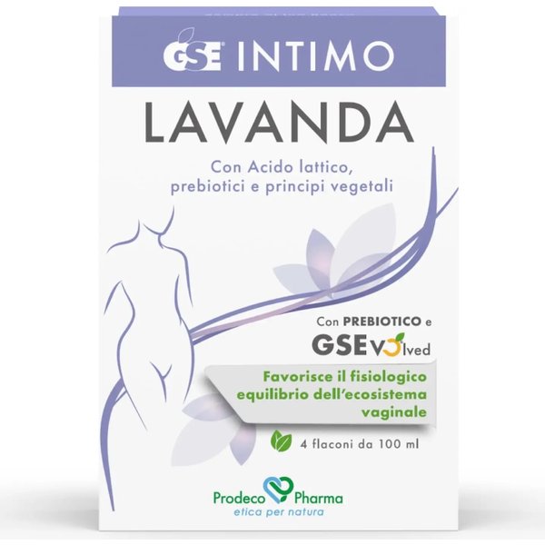 Prodeco Pharma Gse Intimo - Lavanda Vaginale 4 Flaconi Da 100 Ml-image
