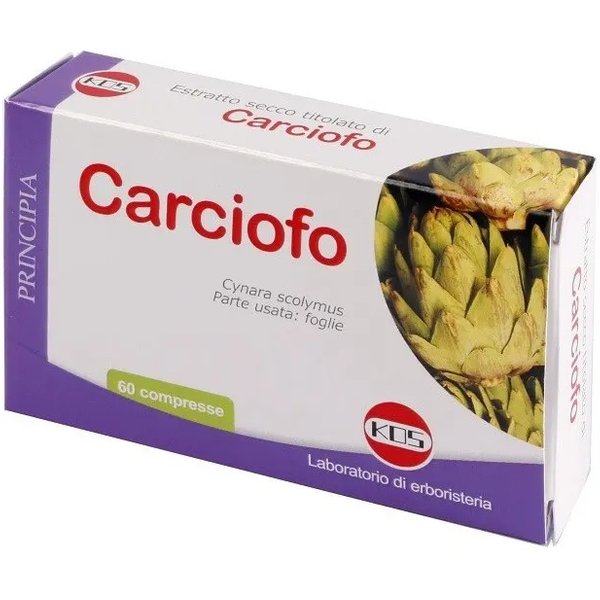 Kos Carciofo 60 Compresse - Integratore Per La Funzione Epatica-image