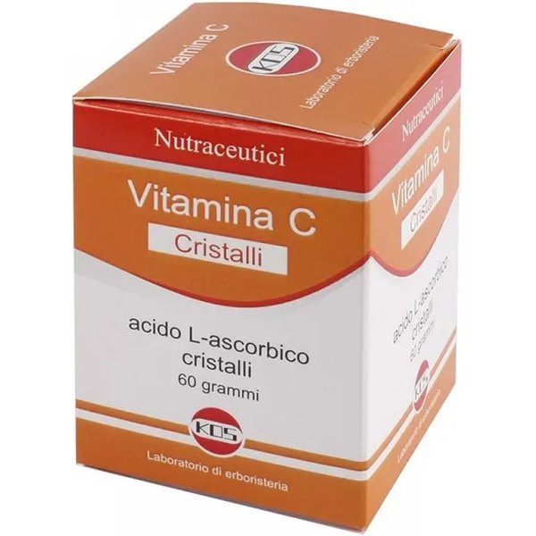 Kos Vitamina C Cristalli 60 G - Integratore Per Il Sistema Immunitario-image