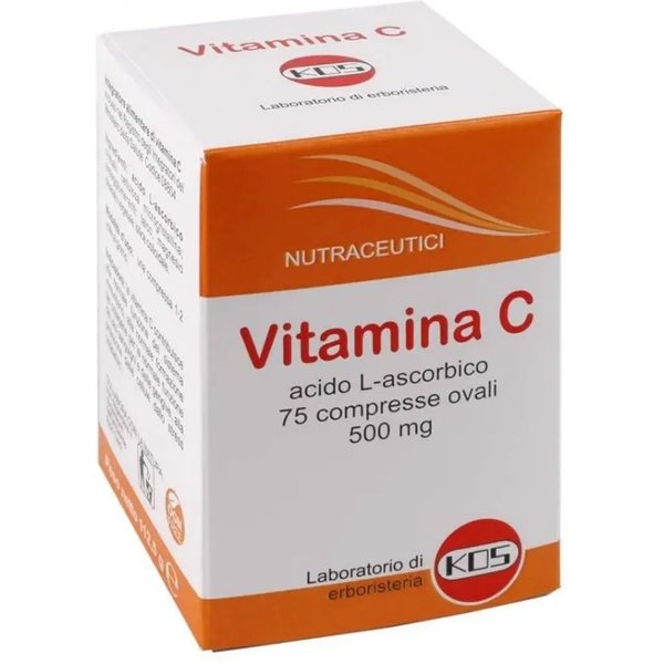 Kos Vitamina C 75 Compresse Ovali - Integratore Antiossidante-image