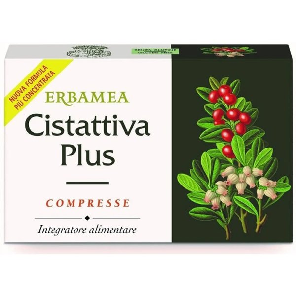 Erbamea Cistattiva Plus 24 Compresse - Integratore Per Le Vie Urinarie-image