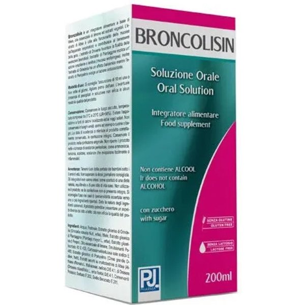 Broncolisin 200 Ml - Integratore Per Le Vie Respiratorie-image
