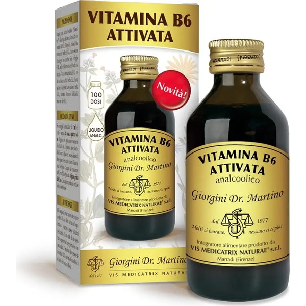 Vitamina B6 Attivata 100 Ml - Integratore Di Vitamina B6-image