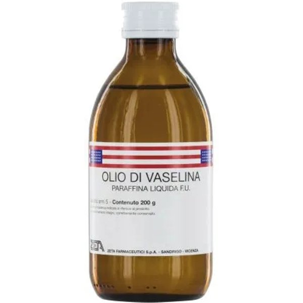Olio Di Vasellina - Paraffina Liquida F.U. Per La Stitichezza Senza Astuccio 200 Gr-image