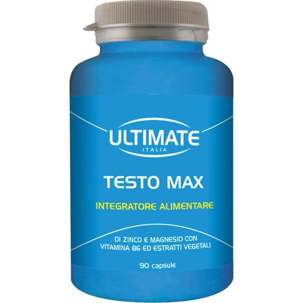 Ultimate Italia Testo Max 90 Capsule - Integratore A Base Di Minerali Ed Estratti Vegetali-image