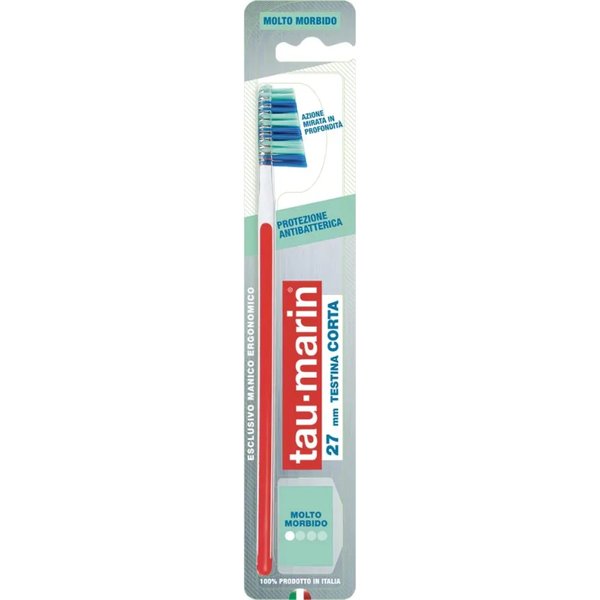 TAU-MARIN Professional 27 - Spazzolino Molto Morbido Con Testina Corta-image