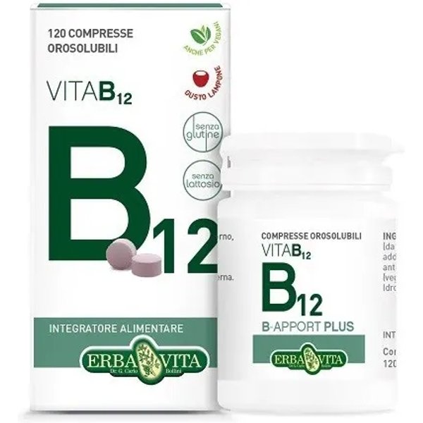 B-Apport Plus 120 Compresse Orosolubili - Integratore Di Vitamina B12-image