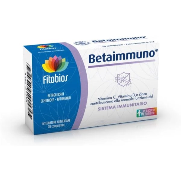 Betaimmuno 20 Compresse - Integratore Per Le Difese Immunitarie-image