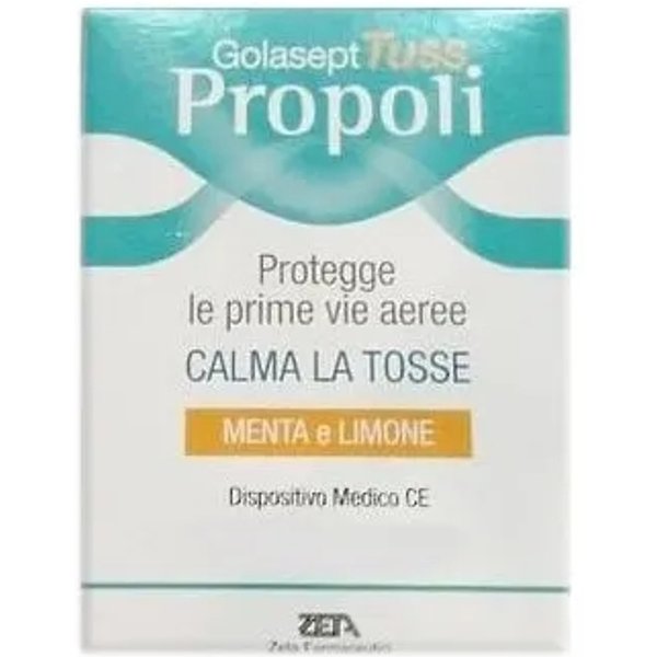 Golasept Tuss Propoli - 24 Compresse Menta E Limone Per La Tosse-image