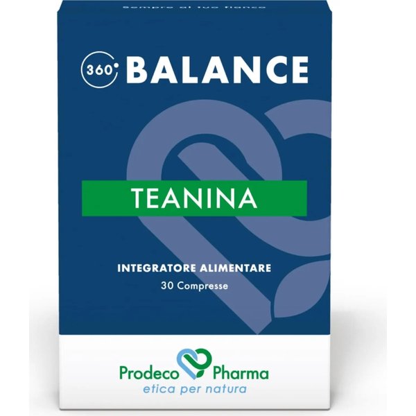 360 Balance Teanina 30 Compresse - Integratore Per Il Benessere Psico-Fisico-image