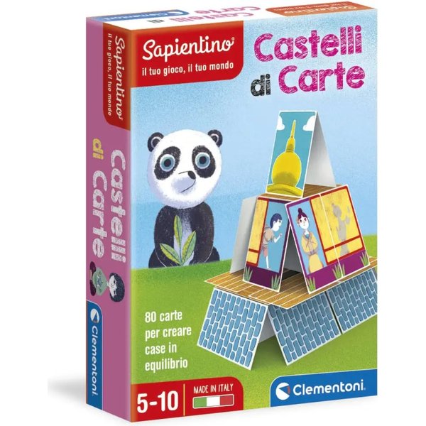Clementoni Sapientino - Gioco Creativo Castelli Di Carte-image