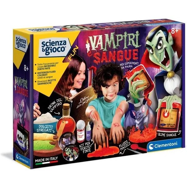 Clementoni Scienza & Gioco Vampiri E Sangue - Gioco Creativo-image