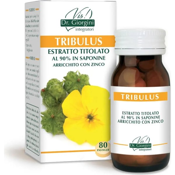 Tribulus Estratto Titolato 80 Pastiglie - Integratore Per La Fertilità Maschile-image