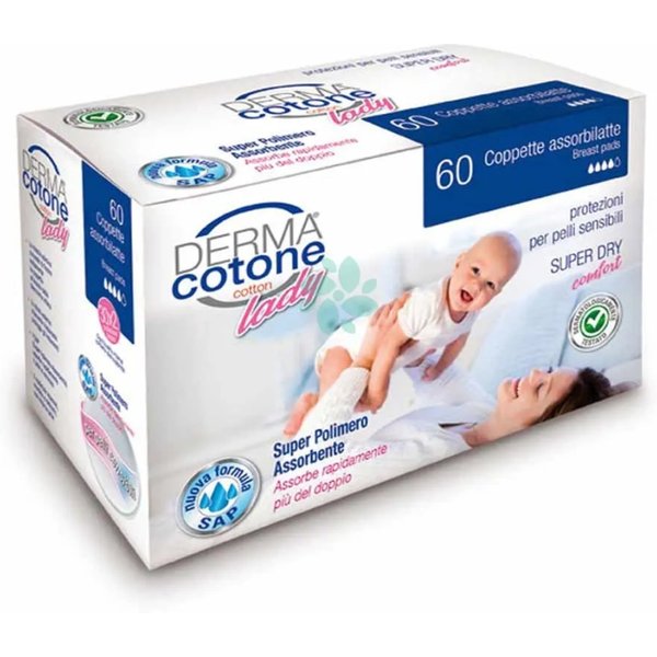 Dermacotone Lady - 60 Coppette Assorbilatte Monuso-image