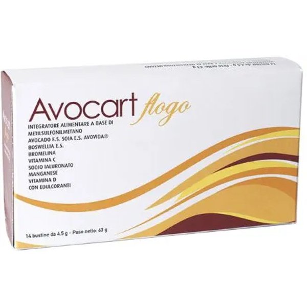 Avocart Flogo 14 Bustine - Integratore Per L'apparato Muscolo Scheletrico-image