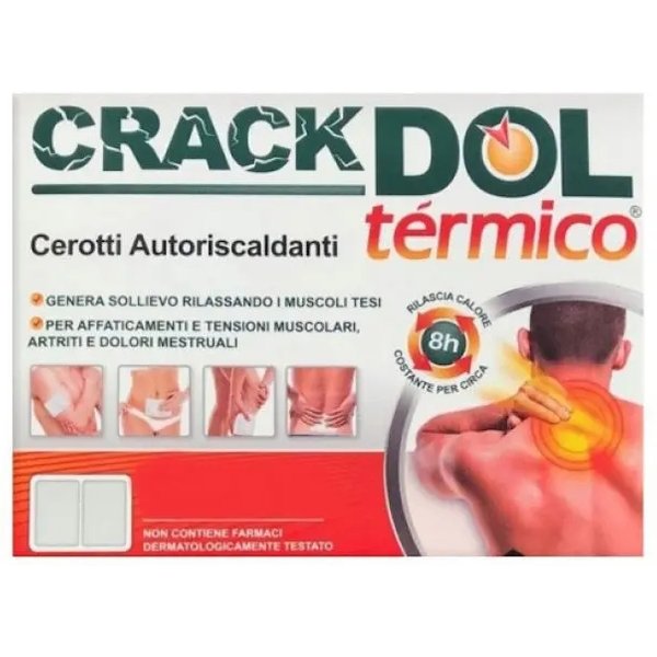 Crackdol Termico - 6 Cerotti Autoriscaldanti-image