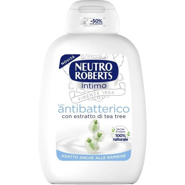 Neutro Roberts Antibatterico - Detergente Intimo Con Estratto Di Tea Tree 200 Ml-image