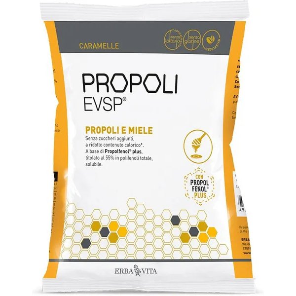 Propoli Evsp 65 G - Caramelle Propoli E Miele Per Il Sistema Immunitario-image