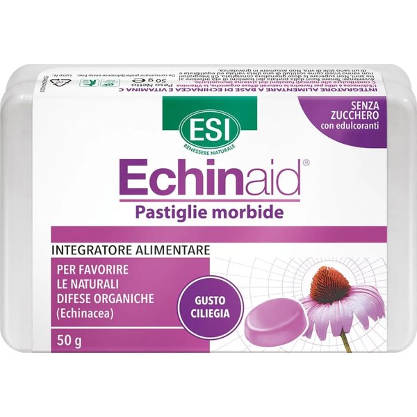 Esi Echinaid Caramelle Gommose 50 Gr Gusto Ciliegia - Caramelle Per Il Sistema Immunitario-image