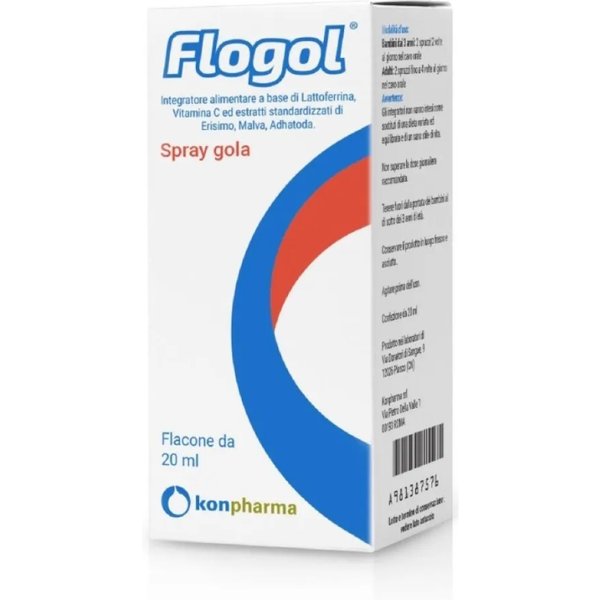 Flogol Spray Gola 20 Ml - Integratore Per Le Vie Respiratorie-image