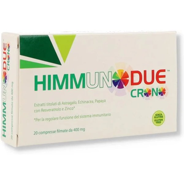 Himmunodue Crono 20 Compresse - Integratore Per Le Difese Immunitarie-image