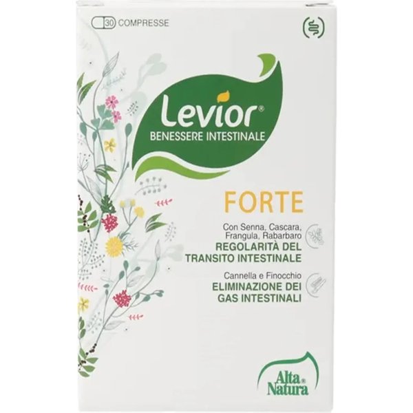 Alta Natura Levior Forte 30 Compresse - Integratore Per Il Benessere Intestinale-image