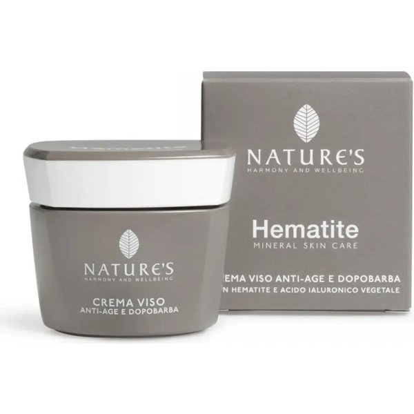 Nature S Hematite - Crema Viso Antiage E Dopobarba 50 Ml-image