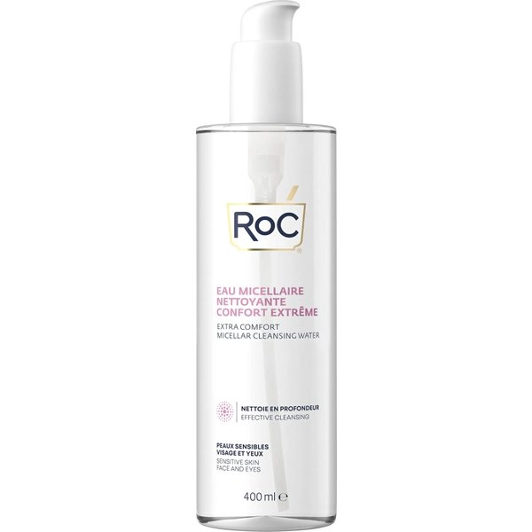 Roc Eau Micellaire Nettoyante Confort Extreme - Acqua Micellare Detergente Extra Comfort 400 Ml-image