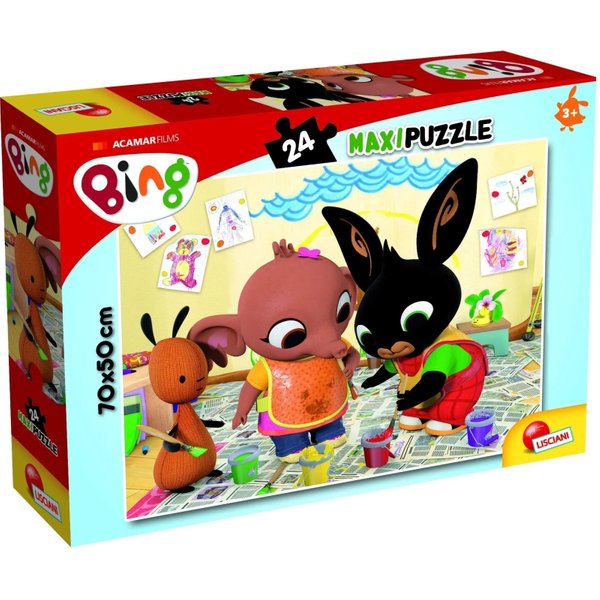 Lisciani Maxipuzzle Double-Face 24 Pezzi Bing-image
