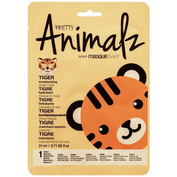 Masque Bar Pretty Animalz Tigre - Maschera In Tessuto Idratante-image