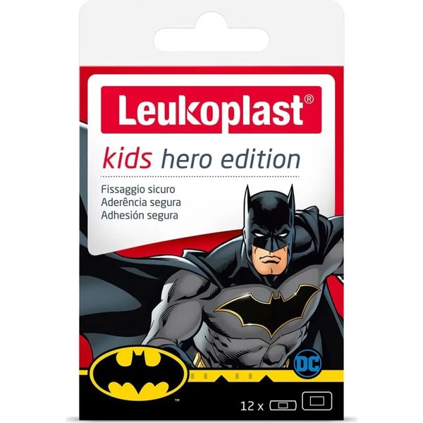 Leukoplast Cerotti Kids Batman Edition - 12 Cerotti Per Bimbi-image