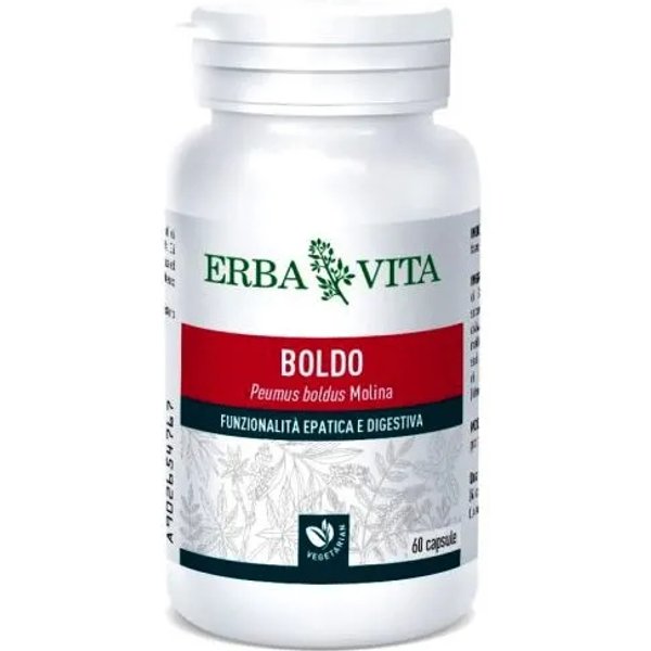 Boldo 60 Capsule - Integratore Per La Funzione Epatica-image