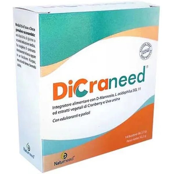 Dicraneed 14 Bustine - Integratore Per La Funzionalità Delle Vie Urinarie-image