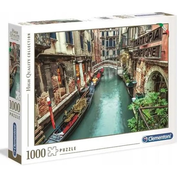 Clementoni Venice Canal Puzzle Per Adulti Da 1000 Pezzi-image