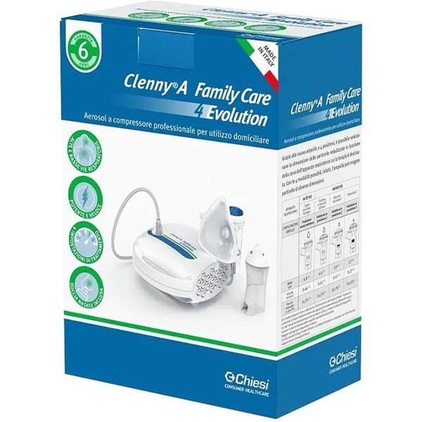 Clenny A Family Care 4 Evolution - Aerosol A Compressore Per Uso Domiciliare-image