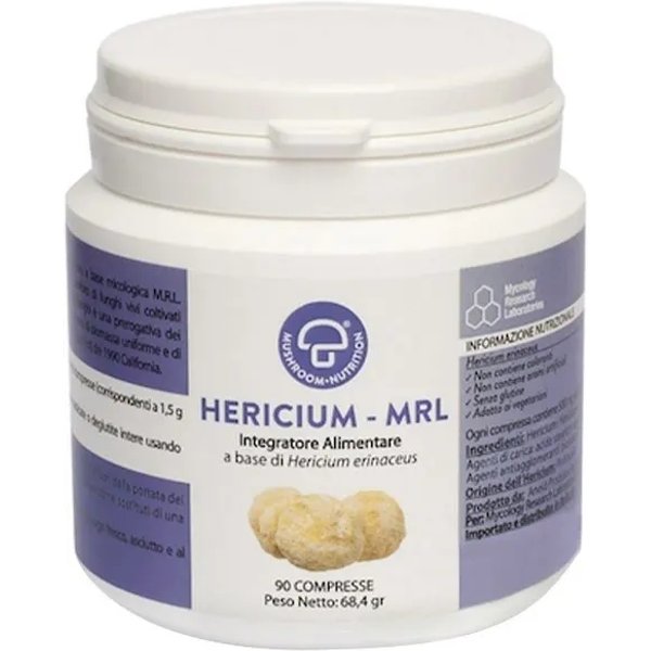 Hericium Mrl 90 Compresse - Integratore Per Il Sistema Nervoso-image