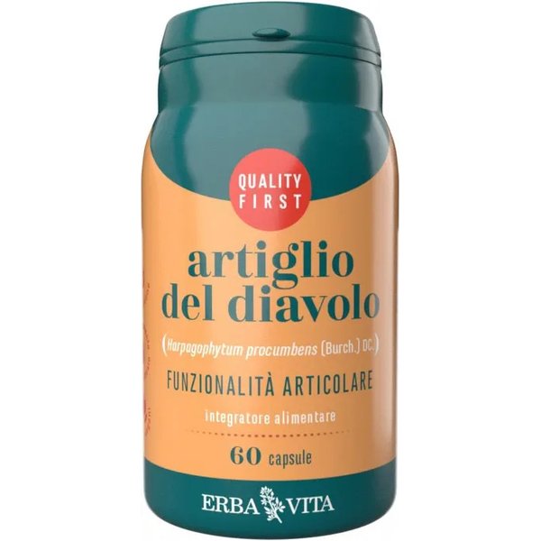 Artiglio Del Diavolo 60 Capsule - Integratore Per Le Funzioni Articolari-image