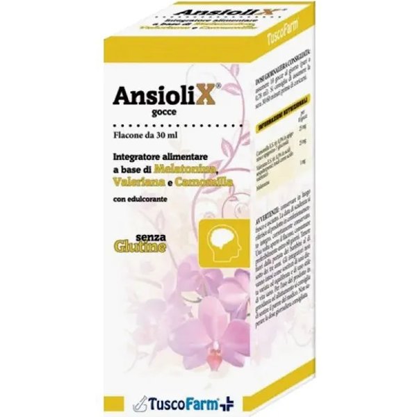 Ansiolix Gocce 30 Ml - Integratore Per Favorire Il Sonno-image