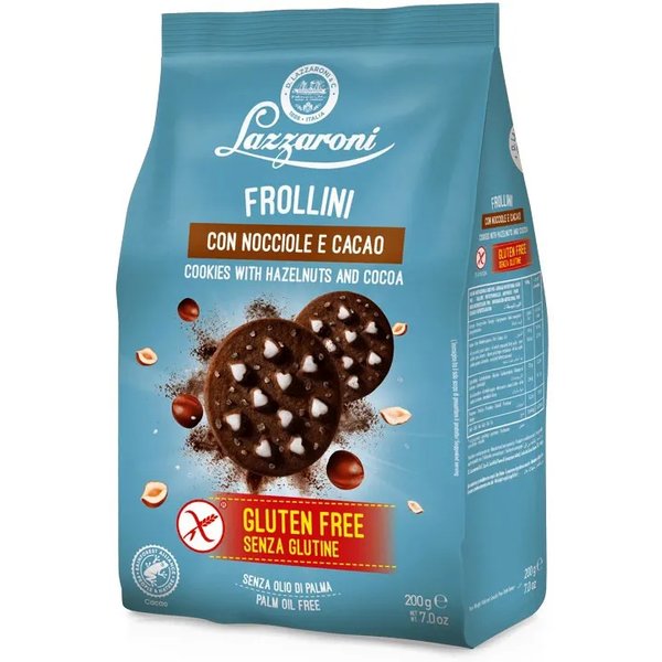 Lazzaroni Frollini Cacao E Nocciole 200 G-image