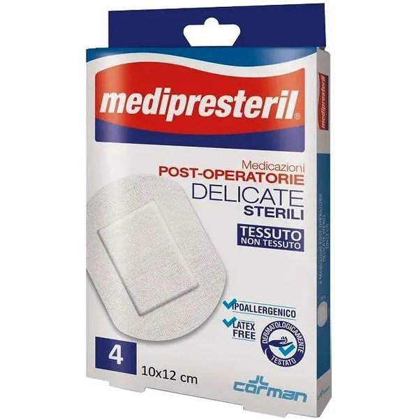 Medipresteril Medicazioni Post-Operatorie - 4 Medicazioni Da 10 X 12 Cm-image