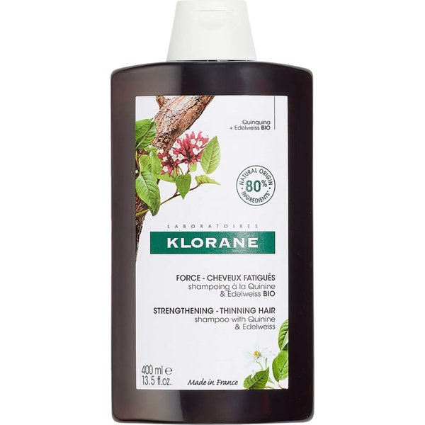 Klorane Shampoo Alla Chinina E Stella Alpina Bio Caduta Capelli 400 Ml-image