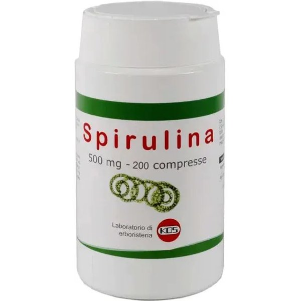 Kos Spirulina 200 Compresse - Integratore Ricostituente-image