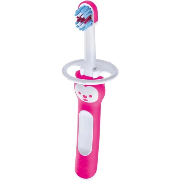 MAM Baby Brush - Spazzolino Da Denti Rosa Confezione Bipack-image