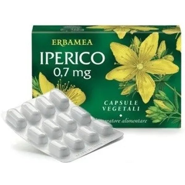 Erbamea Iperico 36 Capsule - Integratore Utile Per Il Tono Dell'umore-image