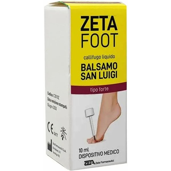 Zeta Zetafoot Balsamo San Luigi - Callifugo Liquido 10 Ml-image