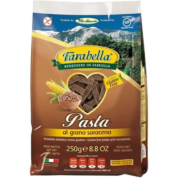 Farabella Pizzoccheri - Pasta Di Grano Saraceno Senza Glutine 250 G-image