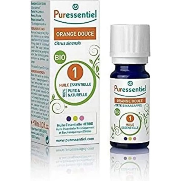 Puressentiel Olio Essenziale Arancio Dolce Bio 10 Ml - Integratore Per Gas Intestinali-image