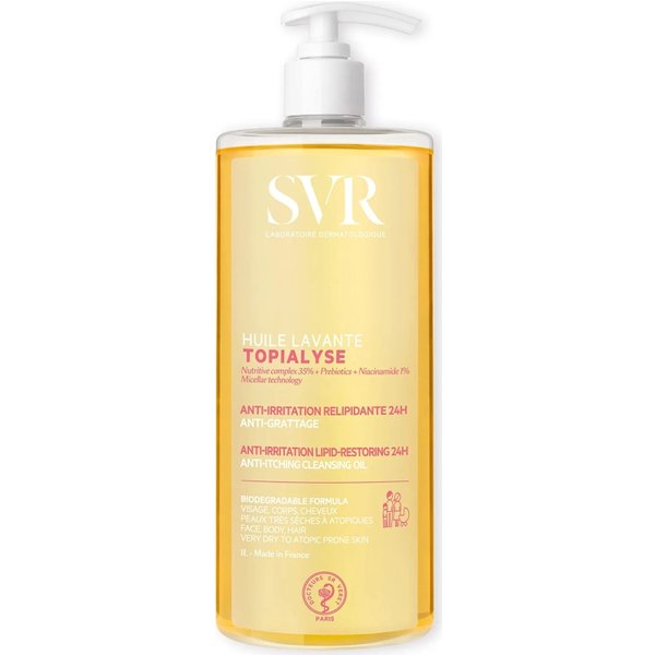 Laboratoires Svr Topialyse Huile Lavante - Detergente Relipidante Anti-Prurito 1 Lt-image