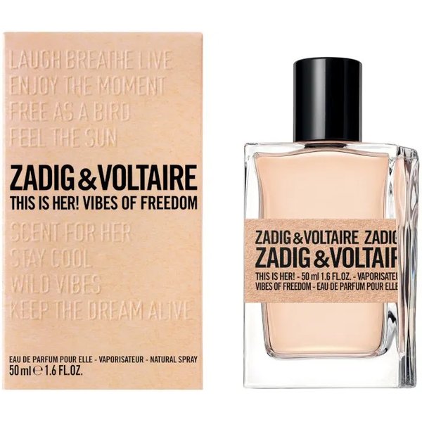 Zadig & Voltaire Sa Zadig&Voltaire This Is Her! Vibes Of Freedom - Eau De Parfum Donna 50 Ml Vapo-image