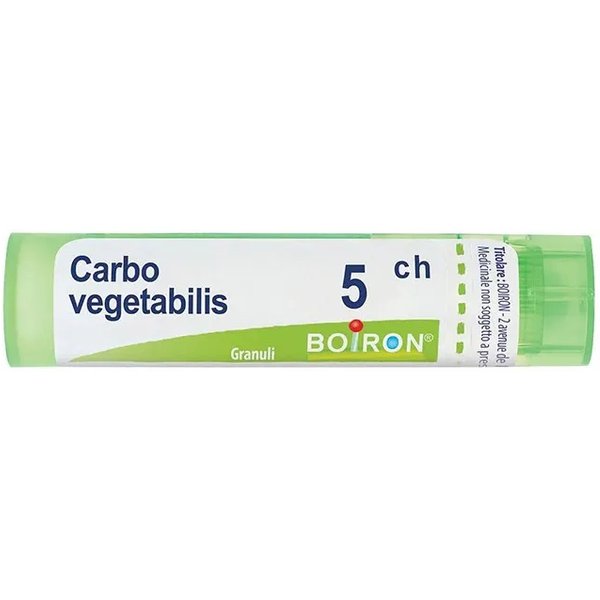 Boiron Carbo Vegetabilis 5CH - Farmaco Omeopatico 4 Gr Granuli Multidose-image